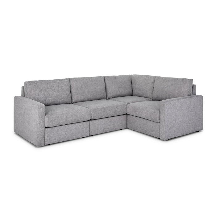 Flex 4-Seat Sectional with Standard Arm - 5000003547