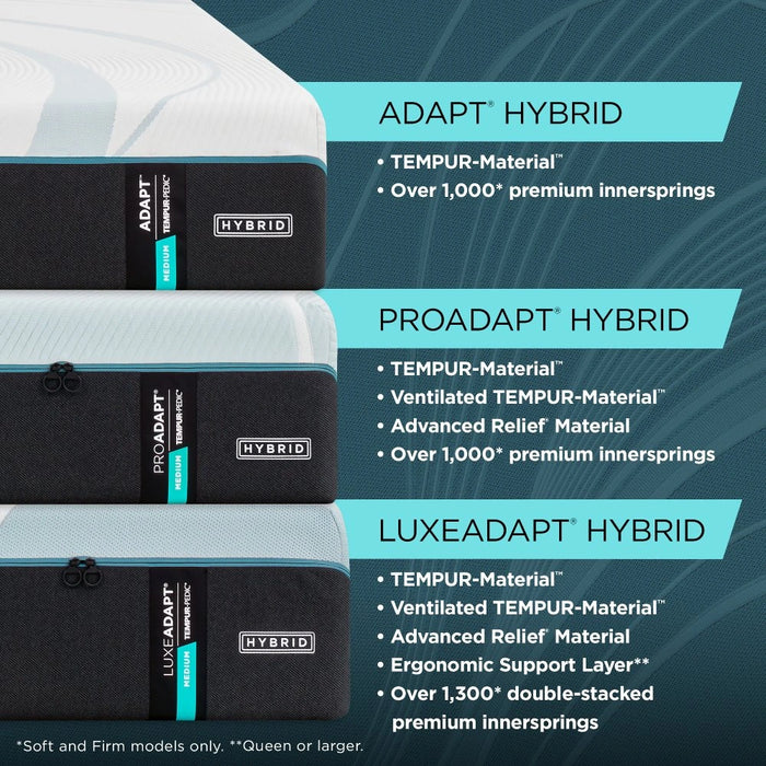 Tempur-Pedic Adapt Medium Hybrid Mattress