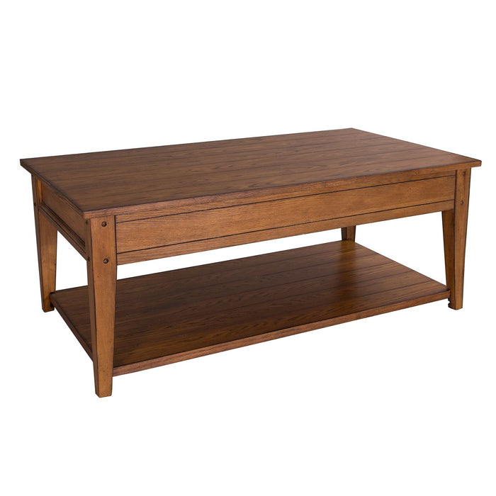 Lake House Lift Top Cocktail Table