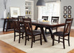 Liberty Furniture Lawson Pedestal Table in Light/Dark Expresso image