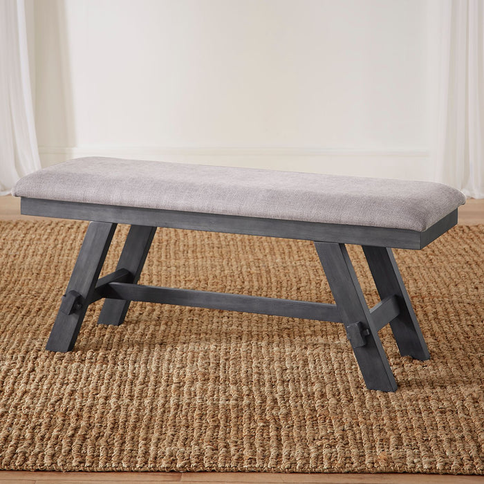 Lawson Bench in Weathered Gray image