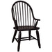 Treasures Bow Back Arm Chair - Black image
