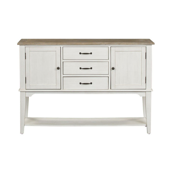 Summerville Server in White