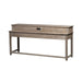 Parkland Falls Console Bar Table in Weathered Taupe image