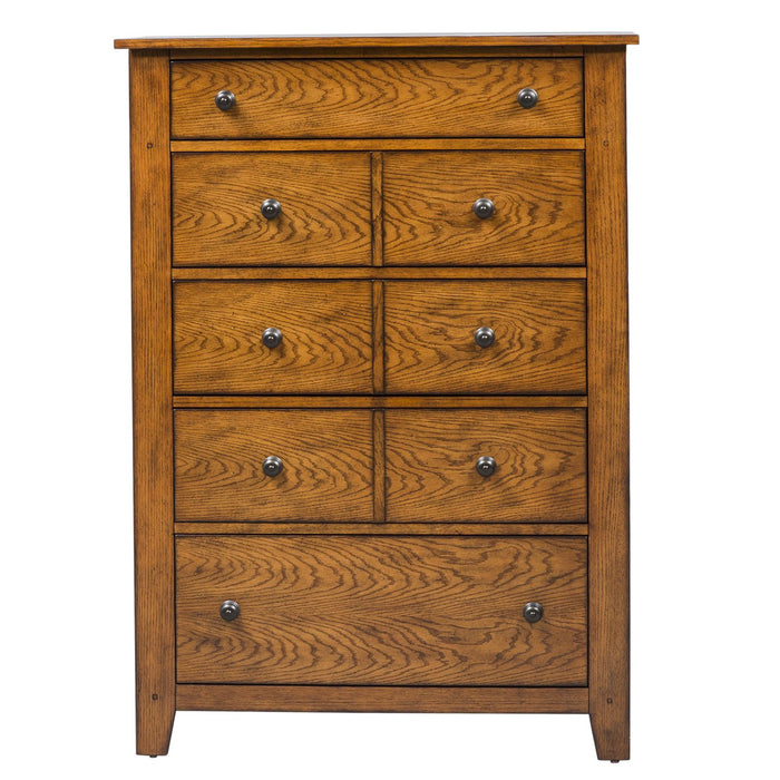 Grandpa's Cabin Chest in Age Oak