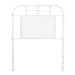 Liberty Furniture Vintage Series Full Metal Headboard in Antique White image