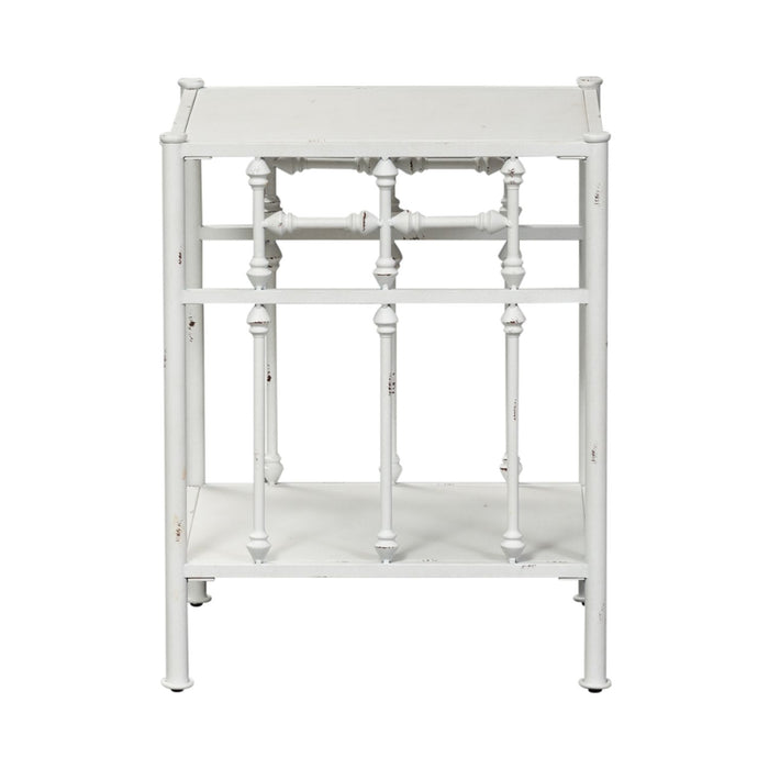 Vintage Series Open Nightstand in Antique White