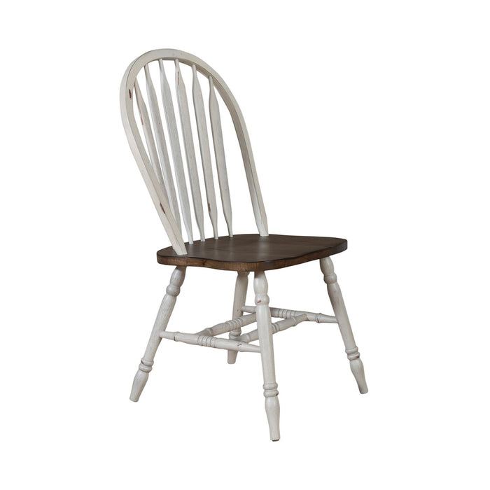 Carolina Crossing 3 Piece Pedestal Table Set