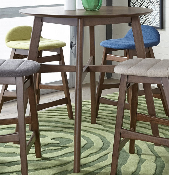 Liberty Furniture Space Saver Gather Table in Satin Walnut