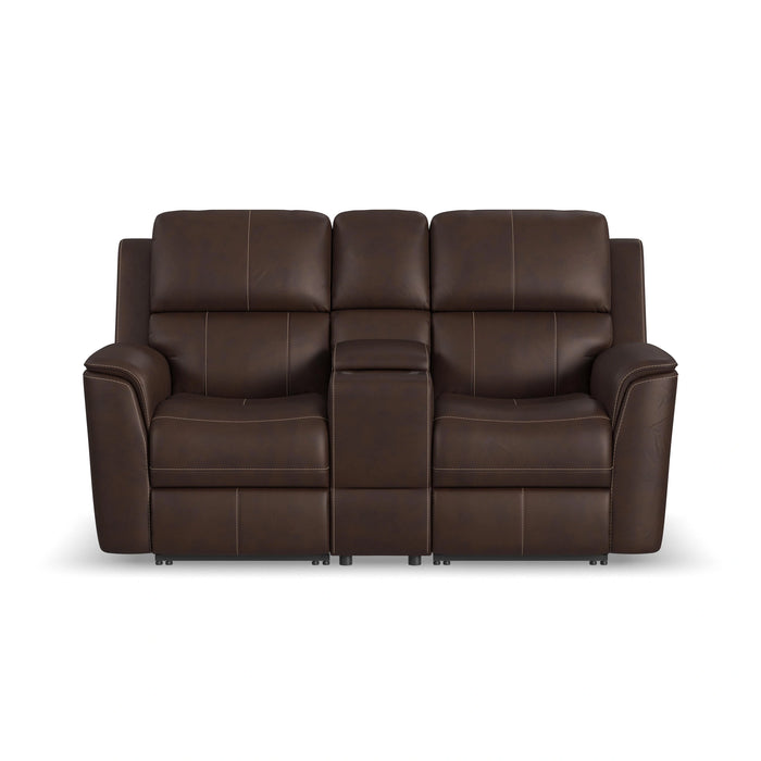 Henry Latitudes Power Reclining Loveseat with Console & Power Headrests & Lumbar - 5000006145