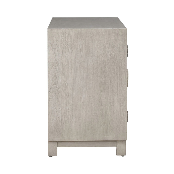 Sundance 2 Door Accent Cabinet in Antique Linen
