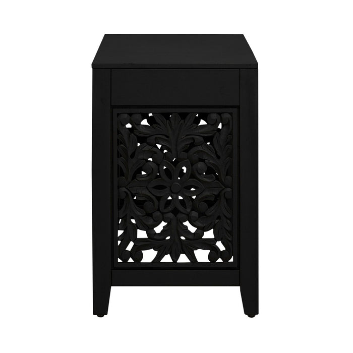 Liberty Furniture Trellis Lane Accent Writing Desk in Black EST SHIP TIME APPX 4 WEEKS