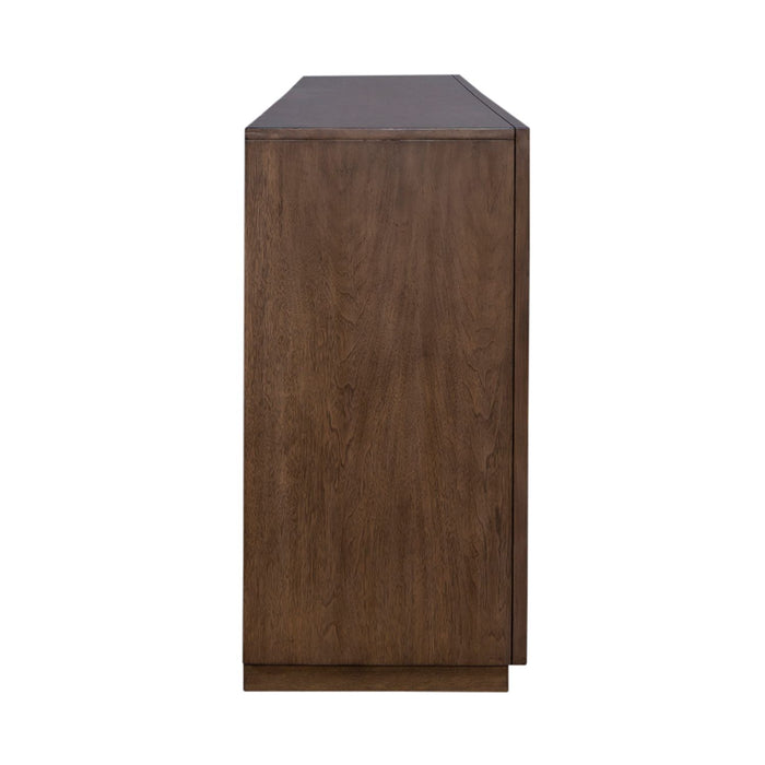 Easton 82 Inch TV Console in Coffee Bean