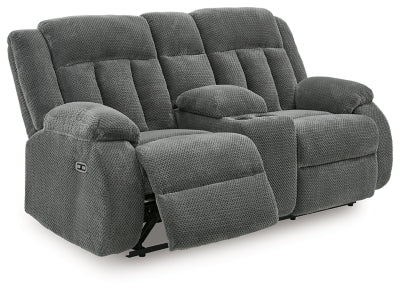 Observation Power Reclining Loveseat with Console