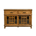 Santa Rosa II Server in Antique Honey image