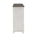 River Place 9 Drawer Dresser in Riverstone White and Tobacco image
