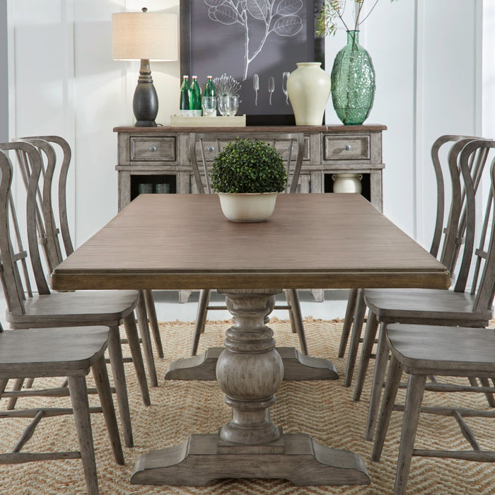 River Place Trestle Table Set image