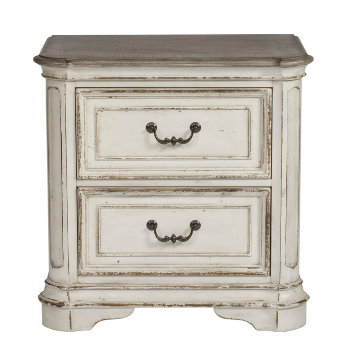 Magnolia Manor King California Panel Bed, Dresser & Mirror, Chest, Night Stand image