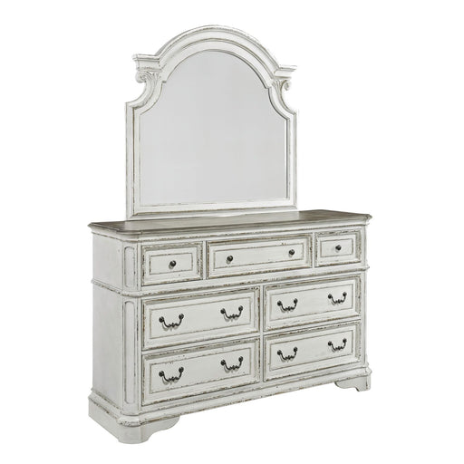 Magnolia Manor Dresser & Mirror image