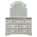 Magnolia Manor Uph Bed, Dresser & Mirror, Chest image