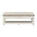 Magnolia Manor Bed Bench in Antique White image