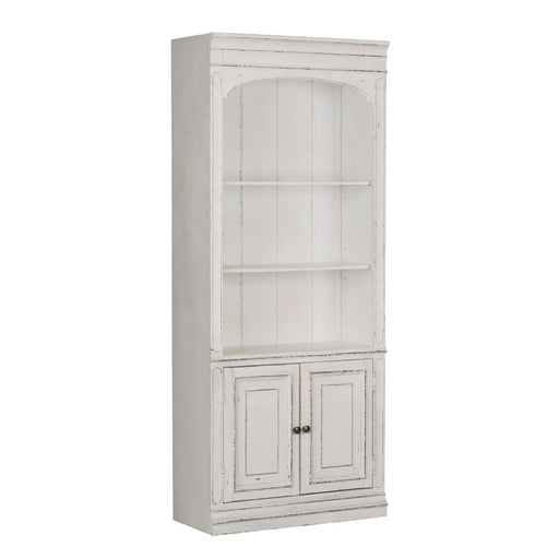 Magnolia Manor Bunching Bookcase in Antique White image