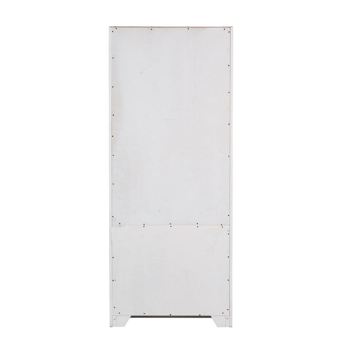 Magnolia Manor Bunching Bookcase in Antique White image