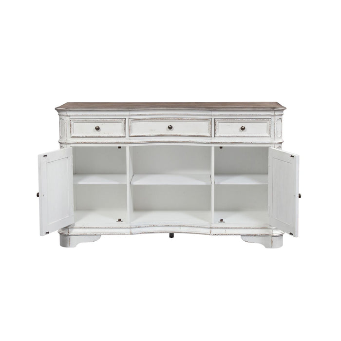 Magnolia Manor Server in Antique White