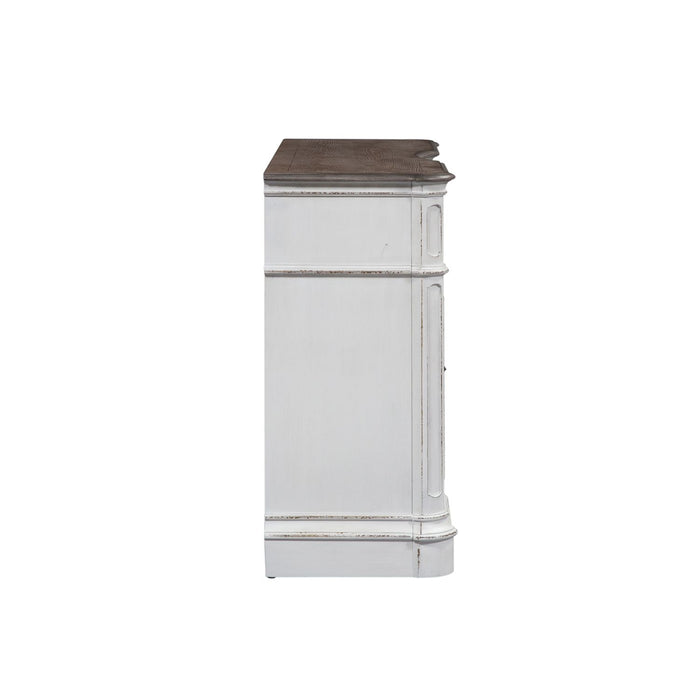 Magnolia Manor Server in Antique White