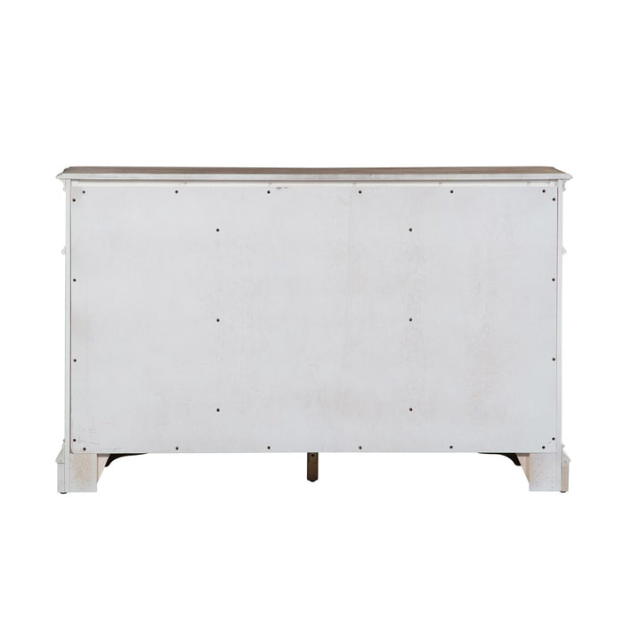 Magnolia Manor Server in Antique White