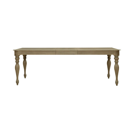 Liberty Furniture Magnolia Manor Rectangular Leg Dining Table in Weathered Bisque image