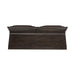 Paradise Valley Ladder Back Bench in Saddle Brown image