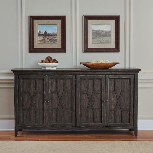 Paradise Valley Hall Buffet in Saddle Brown image