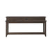 Paradise Valley Console Bar Table in Saddle Brown image