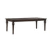 Paradise Valley Rectangular Leg Table in Saddle Brown image