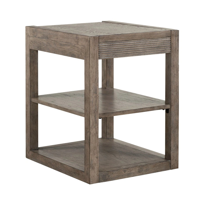 Bartlett Field Chairside Table in Dusty Taupe image