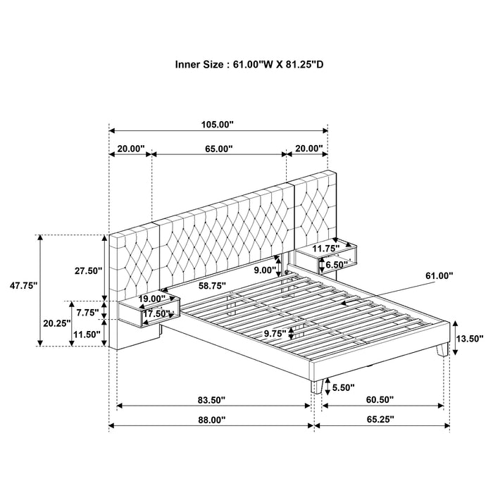 Marley Eastern King & Queen Bed