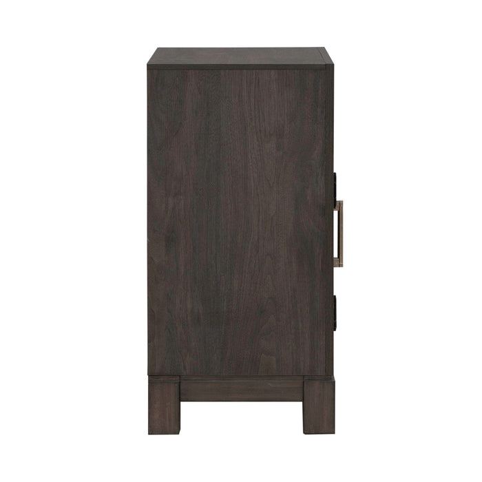 Modern Edge Bedside Chest w/ Charging Station image