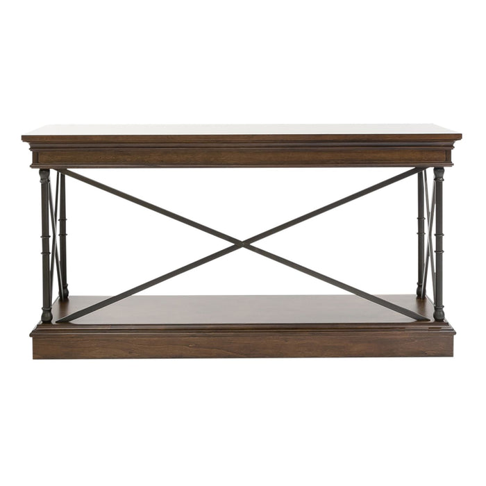 Tribeca Rectangular Sofa Table in Cordovian Brown