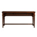 Aspen Skies Console Bar Table in Russet Brown image