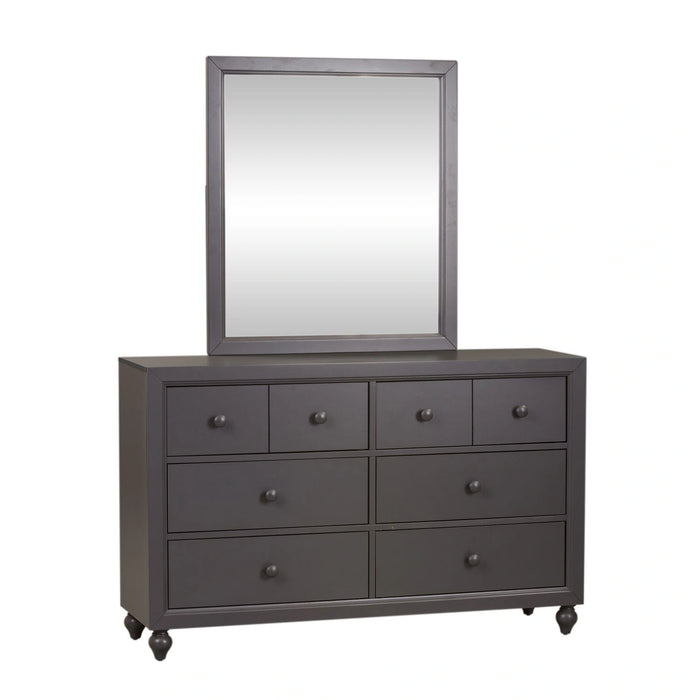Cottage View Panel Bed, Dresser & Mirror image