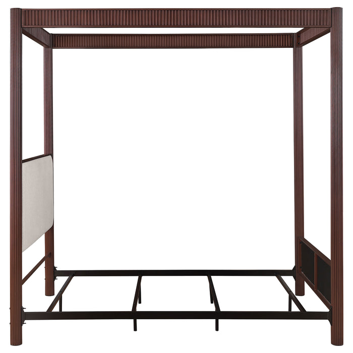 Zimmerlee Canopy Panel Bed