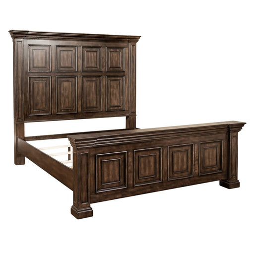 Big Valley Panel Bed, Dresser & Mirror image
