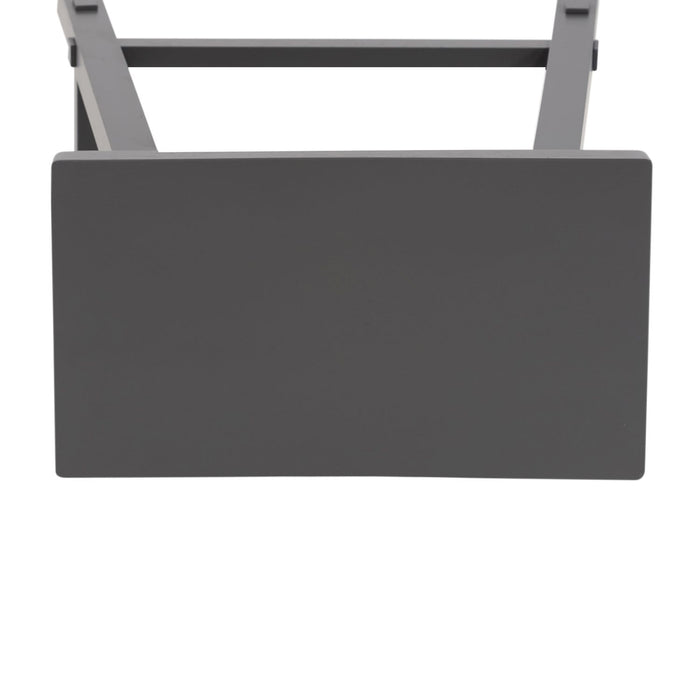 Creations 24 Inch Sawhorse Counter Stool- Gray image