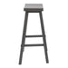 Creations 30 Inch Sawhorse Stool- Gray image