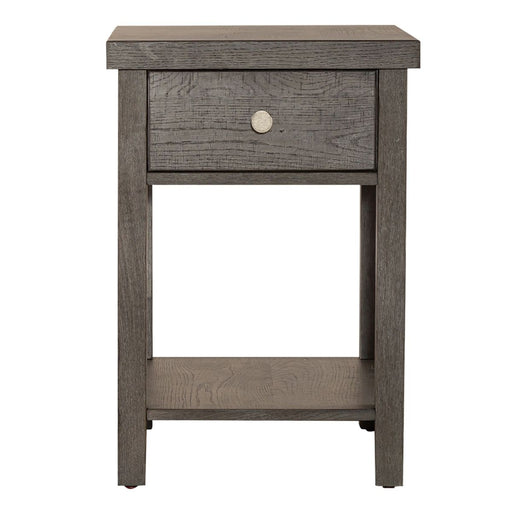 Liberty Furniture Modern Farmhouse Chair Side Table in Brown image