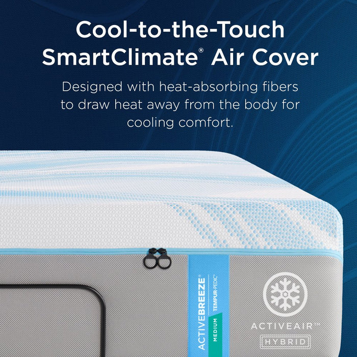 TEMPUR-ActiveBreeze® Medium Hybrid Mattress