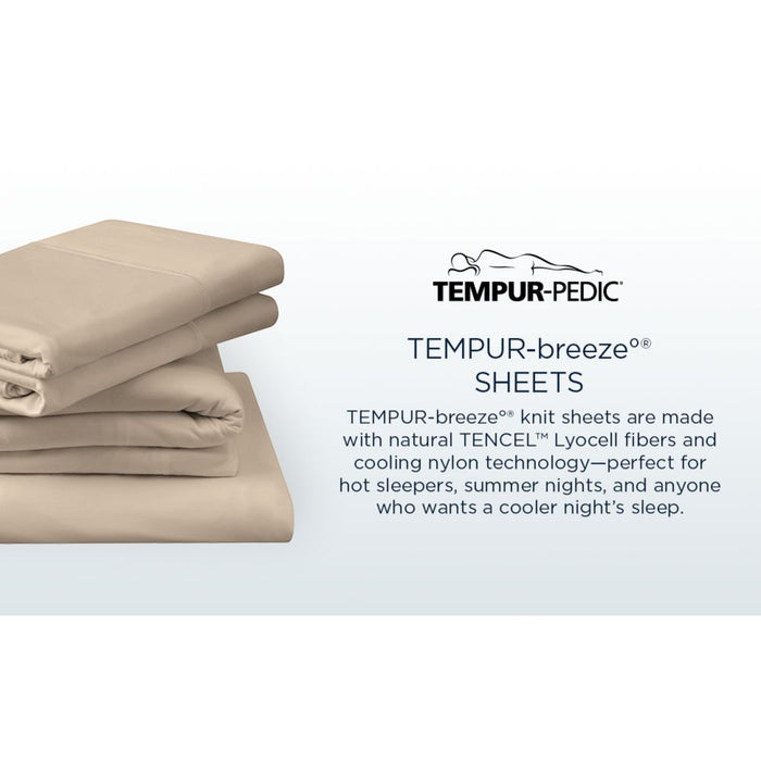 TEMPUR breeze cooling Sheet Set White