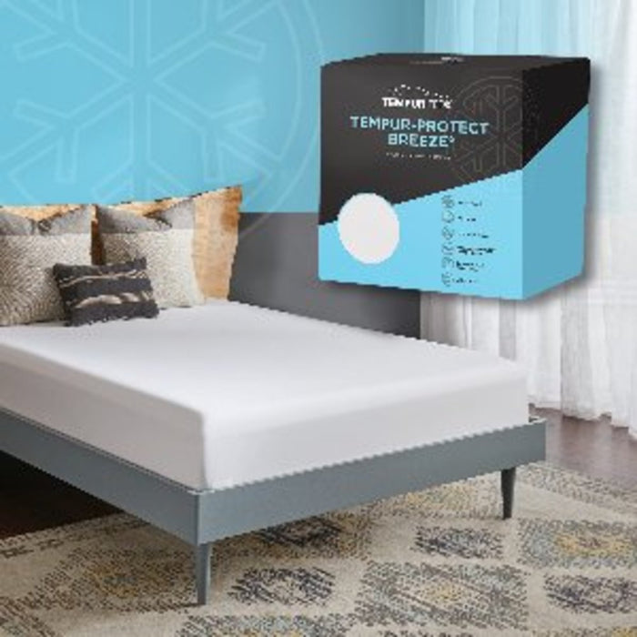 Tempur-Protect Breeze Mattress Protector - Split Head King
