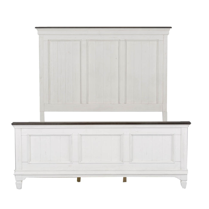 Allyson Park King Panel Bed, Dresser & Mirror